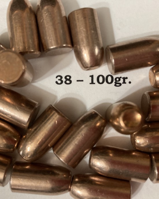 38 Special 100gr. E Frangible Flat Point  [100 count] NOT LOADED AMMUNITION
