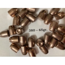 380 Auto 65gr. Flat Point [bag of 1000] NOT LOADED AMMUNITION