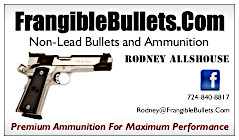 Frangible Bullets